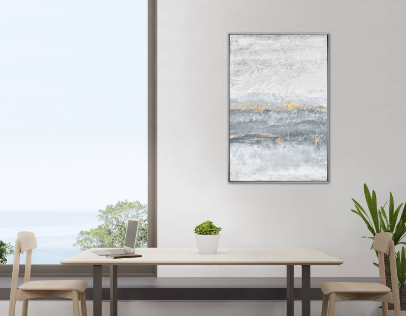 Hay Framed Canvas 90cm - Image 2