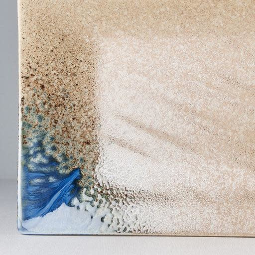 Platter Rectangular 33cm Earth & Sky Glaze - Image 4