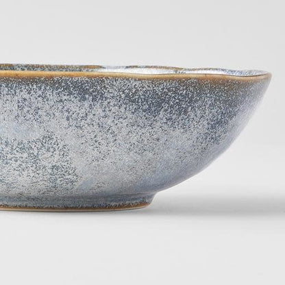 Bowl Oval 16cm Steel Grey Glaze - Image 4