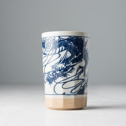 Sushi Mug Bisque Base 250ml Dragon Design