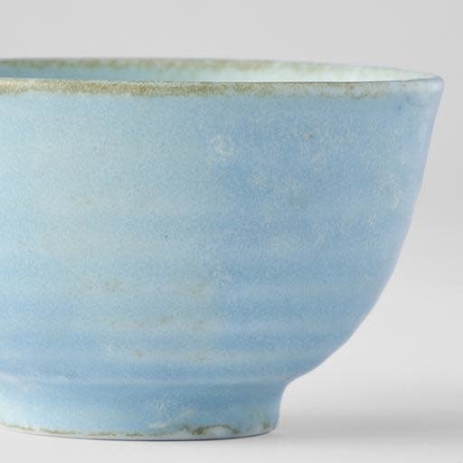 Tea Cup 8cm 120ml Soda Blue Glaze - Image 2