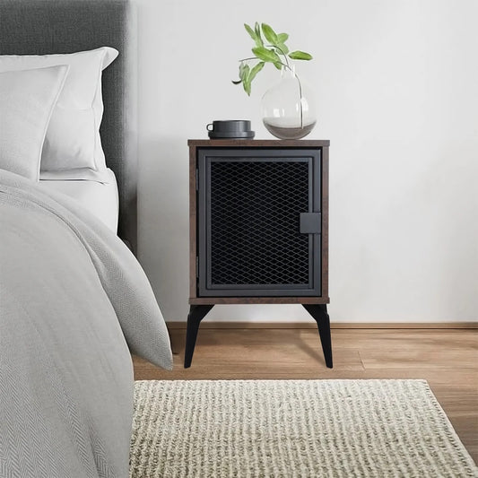 Katie Bedside Table Nasya Stone 54cm - Image 2