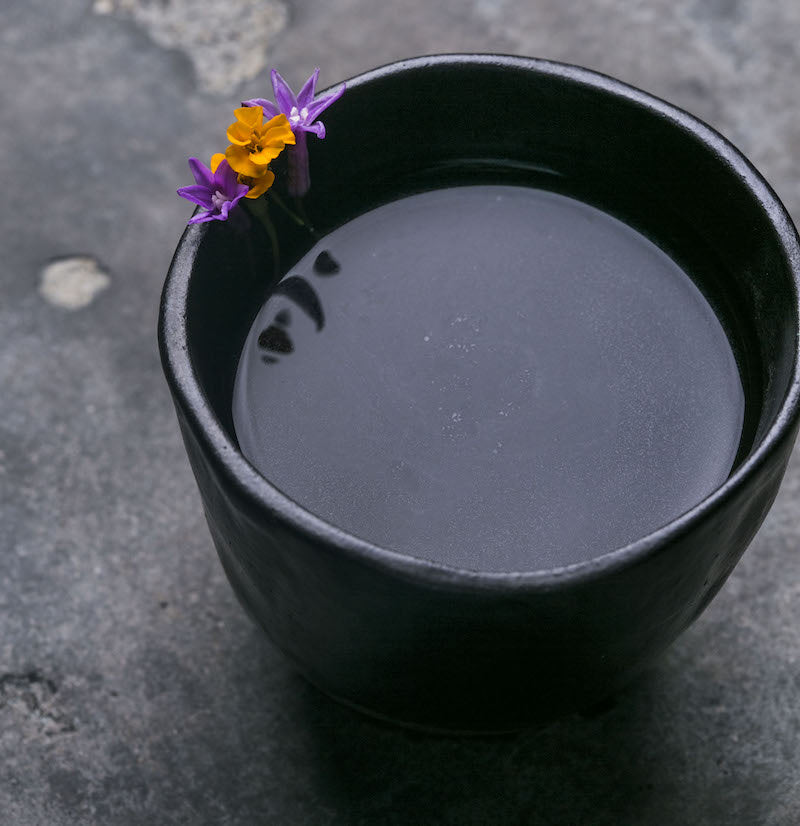 Lopsided Mug 275ml Black & Bisque Glaze - Image 4
