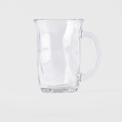 Glass Mug 300ml Free Form - Image 3