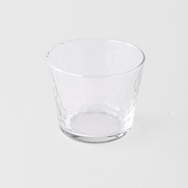 Glass Mini Tumbler Dimpled 220ml - Image 2