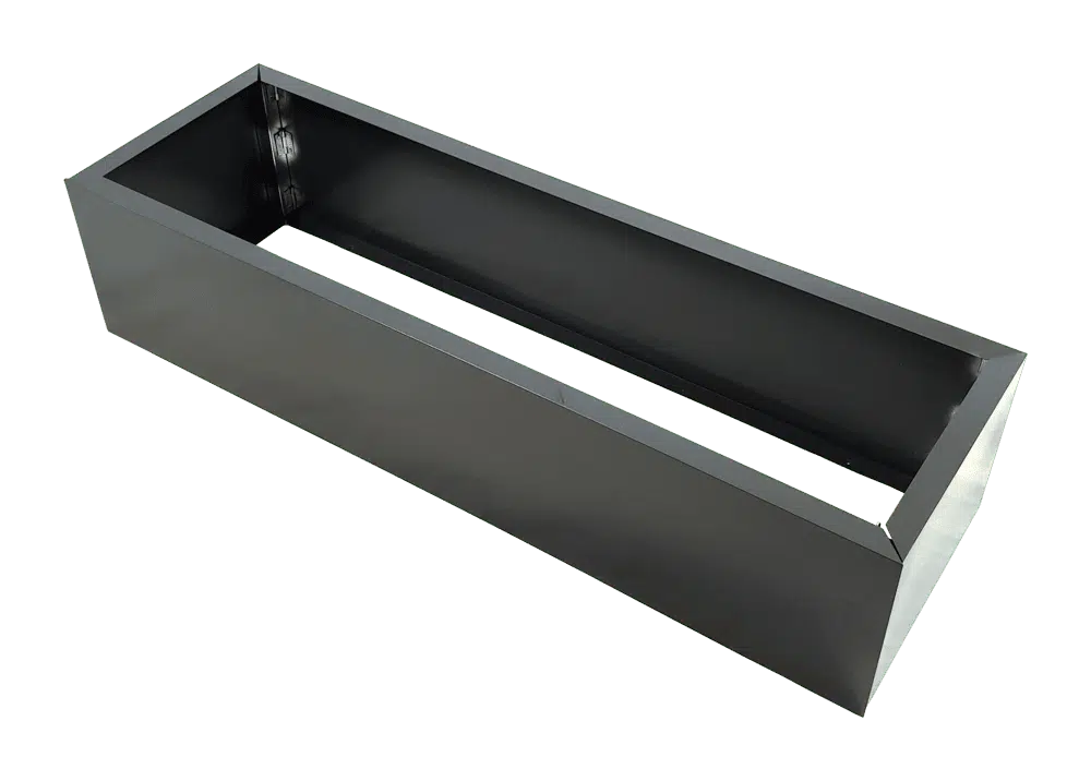 Grey Metal Planter Small - Image 3