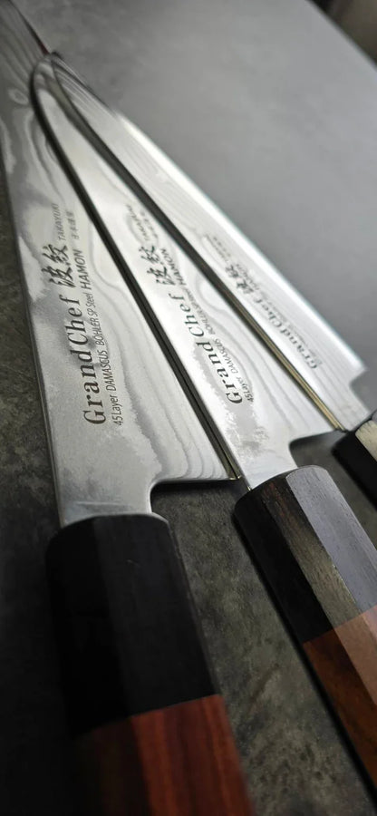 Knife Sakai Takayuki Grand Chef Hamon 17cm Santoku