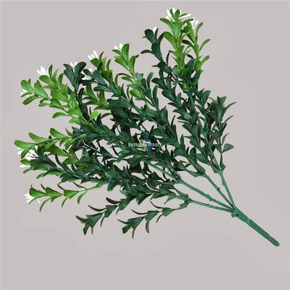 Artificial Flowering Boxwood Stem UV Resistant 30cm - Image 3