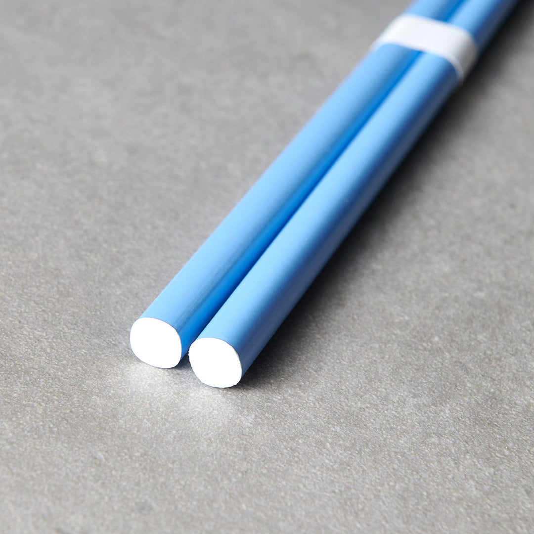 Chopsticks Sky Blue & White - Image 3