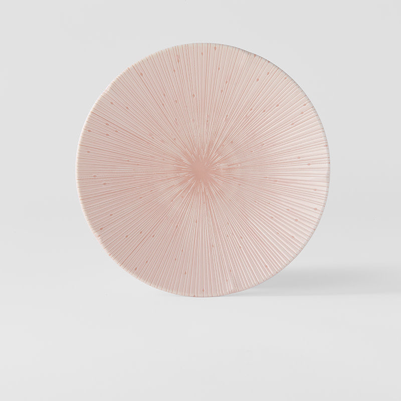 Dinner Plate 24.5cm Ice Pink Glaze - Image 4