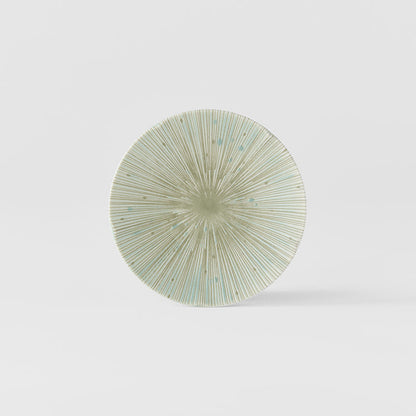 Tapas Plate 13cm Ice Green Glaze - Image 4