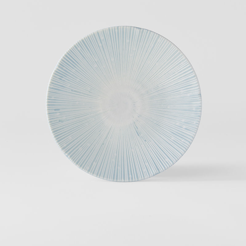 Dinner Plate 24.5cm Ice Blue Glaze - Image 2