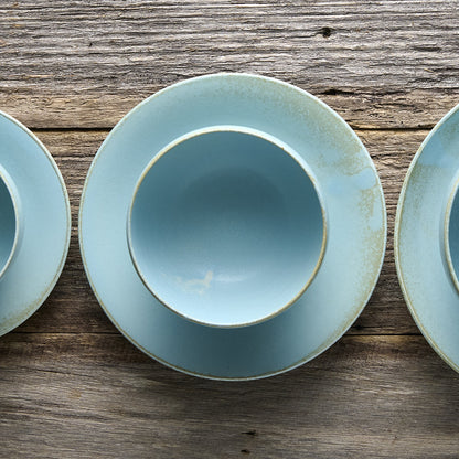 Tea Cup 8cm 120ml Soda Blue Glaze - Image 4