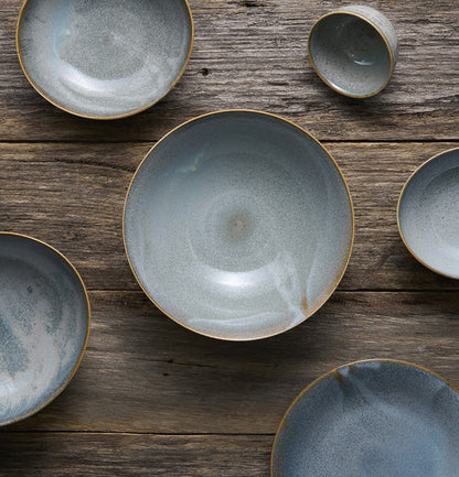 Tapas Plate 17cm Steel Grey Glaze - Image 5