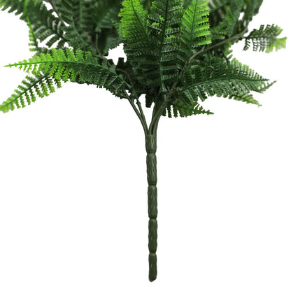 Artificial Hanging Fern Garland Bush UV Resistant and Fire Rated 18cm x 76cm - Image 4