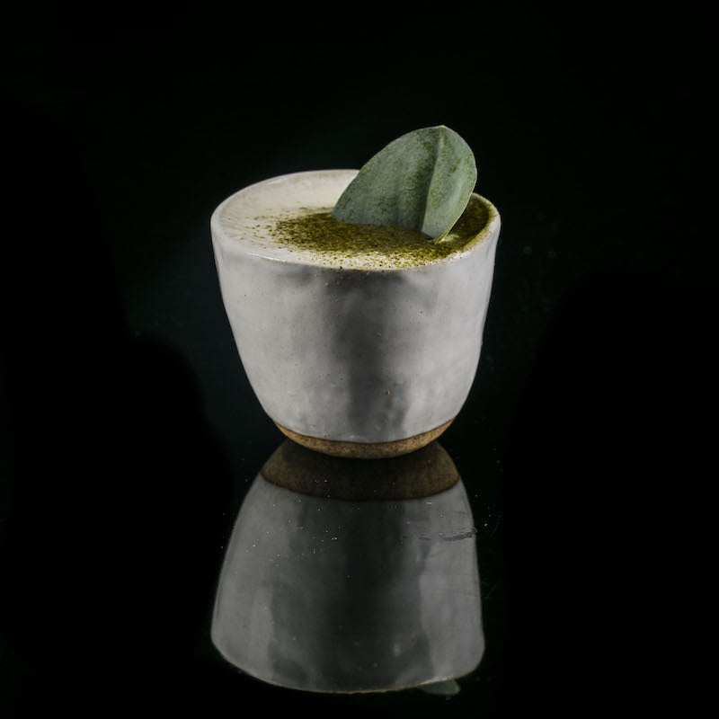 Lopsided Mug 200ml Tomei Blue Glaze - Image 5