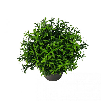 Small Potted Artificial Bright Rosemary Herb Plant UV Resistant 20cm - Image 3