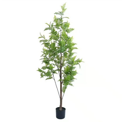 Premium Real Touch Artificial Bracken Palm Tree 180cm - Image 2