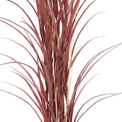 Premium Potted Burgundy Artificial Long Grass (Yucca Grass / Reed Grass) 180cm UV Resistant - Image 3