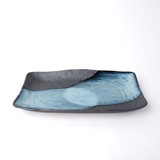 Platter 30cm Storm Glaze