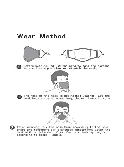 Adult Face Mask Burgundy - Made in Vietnam - Image 3