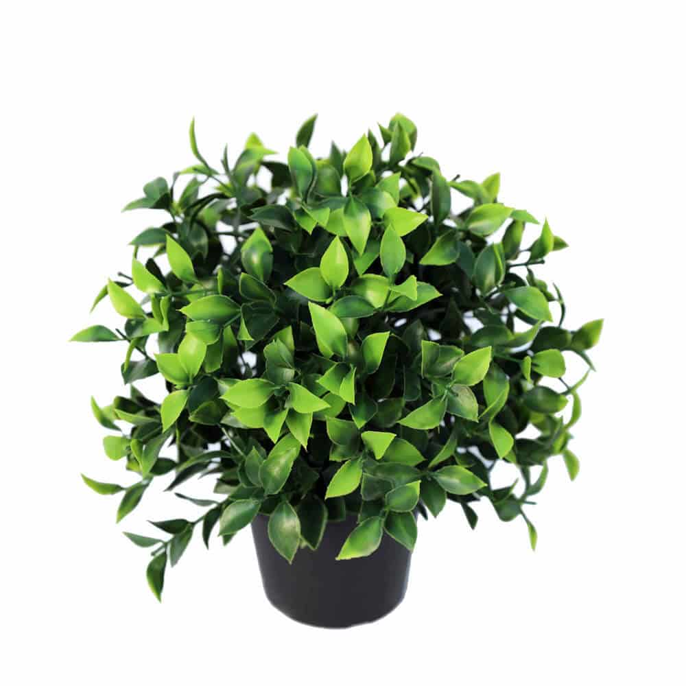 Small Potted Artificial Jasmine Plant UV Resistant 20cm - Image 3